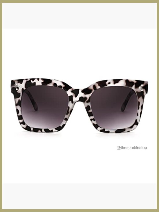 Vintage Square Gradient Sunglasses UV400 Protection main image 5